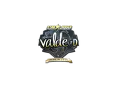 Sticker | v4lde (Gold) | Berlin 2019 image
