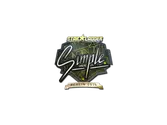 Sticker | s1mple (Gold) | Berlin 2019 image