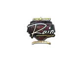 Sticker | rain (Gold) | Berlin 2019 image