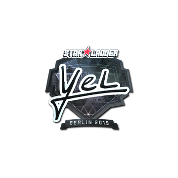 Sticker | yel (Foil) | Berlin 2019