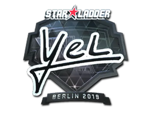 Sticker | yel (Foil) | Berlin 2019