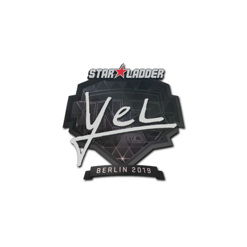 Sticker | yel | Berlin 2019