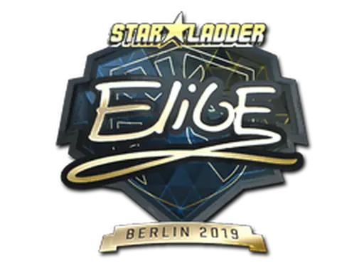 Sticker | EliGE (Gold) | Berlin 2019