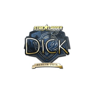 Sticker | DickStacy (Gold) | Berlin 2019