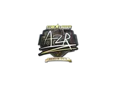 Sticker | AZR (Gold) | Berlin 2019 image