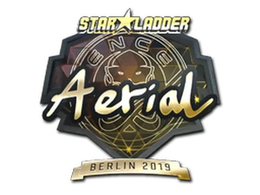 Sticker | Aerial (Gold) | Berlin 2019