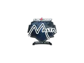 Sticker | malta (Foil) | Berlin 2019 image