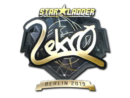 Sticker | Lekr0 (Gold) | Berlin 2019