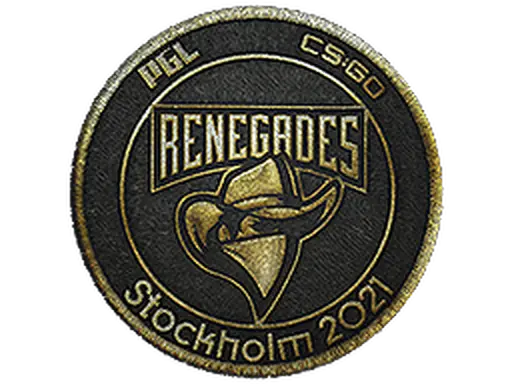 Patch | Renegades (Gold) | Stockholm 2021