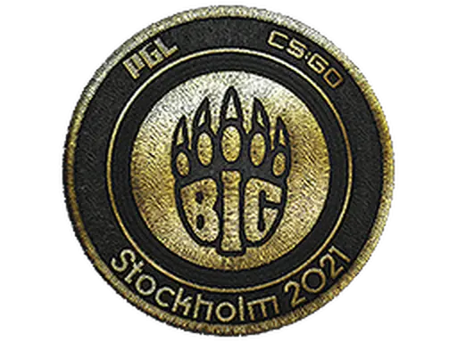 Patch | BIG (Gold) | Stockholm 2021
