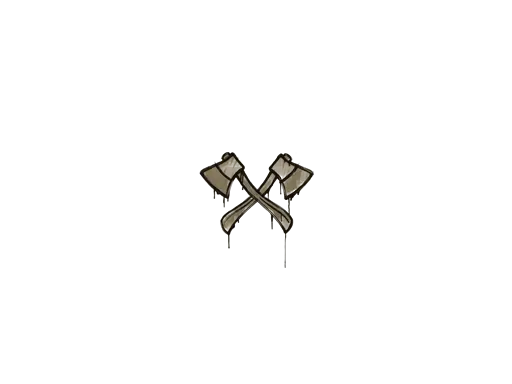 Sealed Graffiti | X-Axes (Dust Brown)