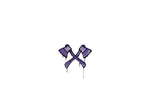 Sealed Graffiti | X-Axes (Monster Purple)