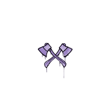 Sealed Graffiti | X-Axes (Violent Violet)