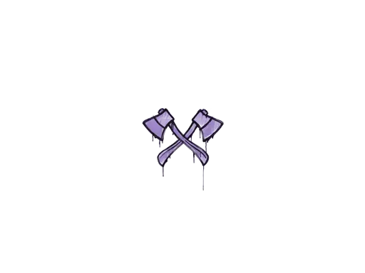 Sealed Graffiti | X-Axes (Violent Violet)