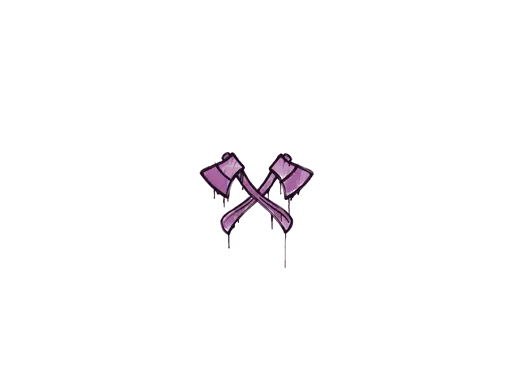 Sealed Graffiti | X-Axes (Bazooka Pink)