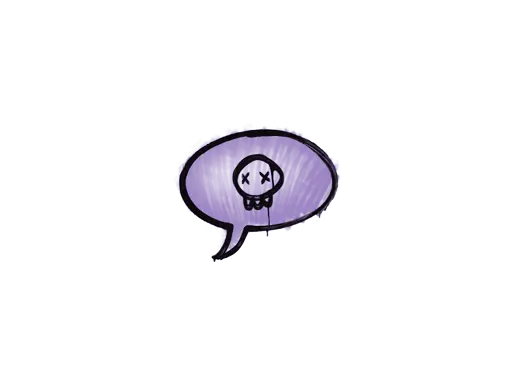 Sealed Graffiti | Death Sentence (Violent Violet)