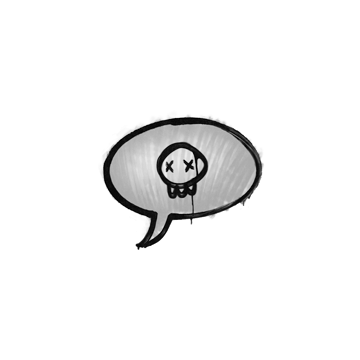 Sealed Graffiti | Death Sentence (Shark White)