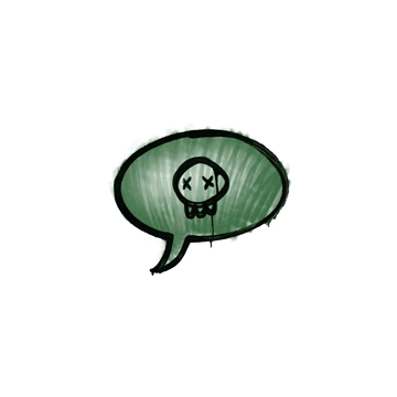 Sealed Graffiti | Death Sentence (Jungle Green)