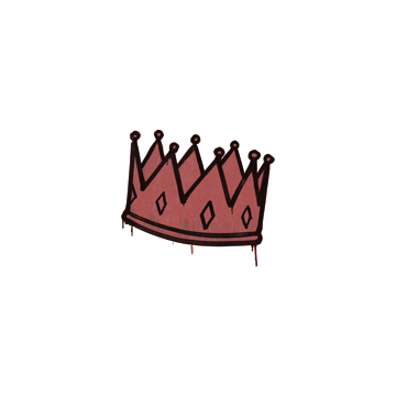 Sealed Graffiti | King Me (Blood Red)