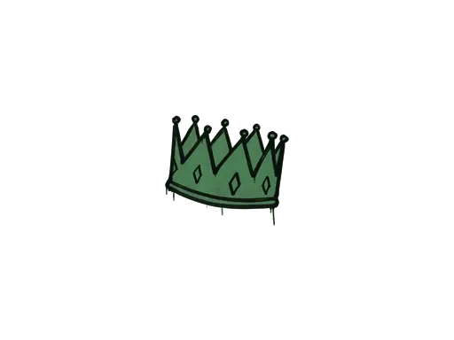 Sealed Graffiti | King Me (Jungle Green)