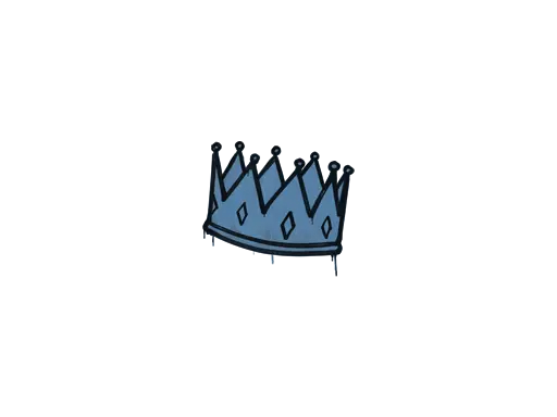 Sealed Graffiti | King Me (Monarch Blue)