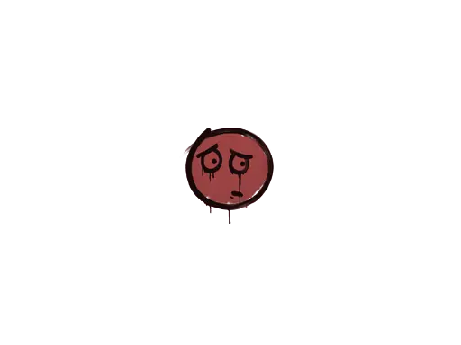 Sealed Graffiti | Worry (Blood Red)