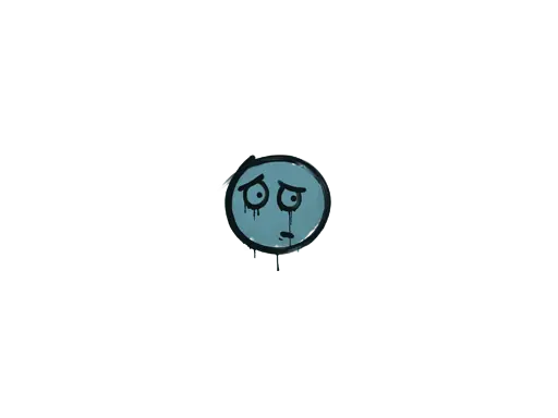 Sealed Graffiti | Worry (Wire Blue)