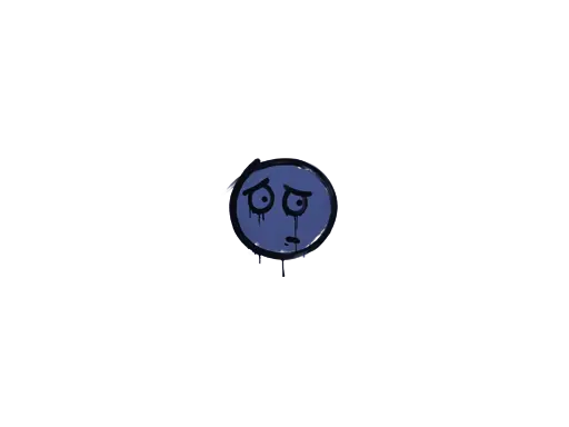 Sealed Graffiti | Worry (SWAT Blue)