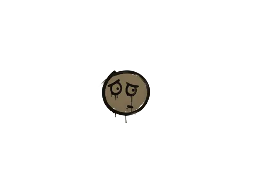 Sealed Graffiti | Worry (Dust Brown)