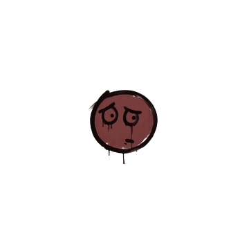 Sealed Graffiti | Worry (Brick Red)