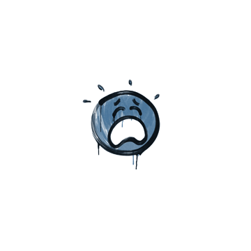 Sealed Graffiti | QQ (Monarch Blue)