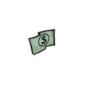 Sealed Graffiti | Keep the Change (Cash Green)