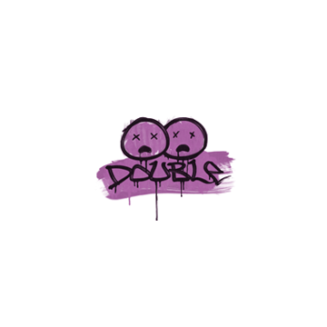 Sealed Graffiti | Double (Bazooka Pink)
