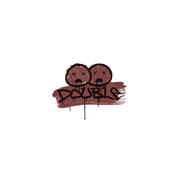 Sealed Graffiti | Double (Brick Red)
