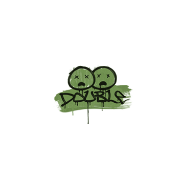Sealed Graffiti | Double (Battle Green)
