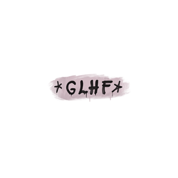 Sealed Graffiti | GLHF (War Pig Pink)