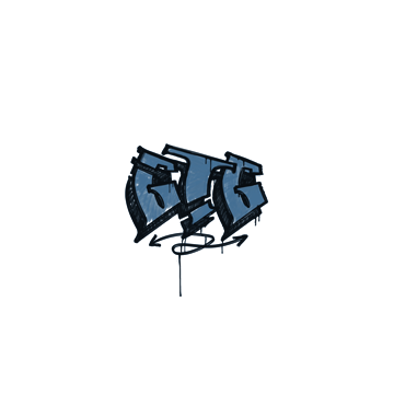 Sealed Graffiti | GTG (Monarch Blue)