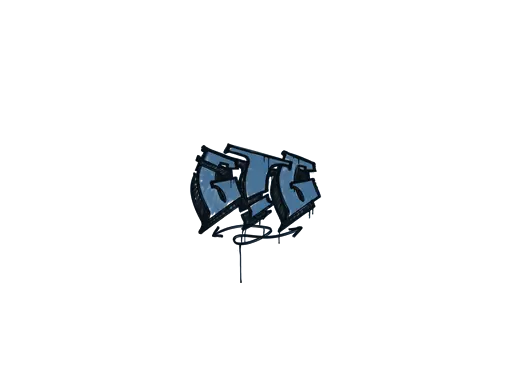 Sealed Graffiti | GTG (Monarch Blue)