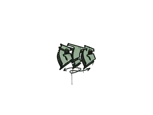 Sealed Graffiti | GTG (Cash Green)