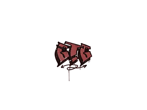 Sealed Graffiti | GTG (Blood Red)