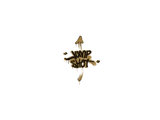 Sealed Graffiti | Jump Shot (Desert Amber)