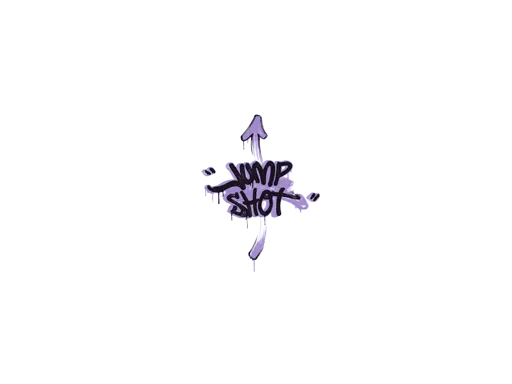 Sealed Graffiti | Jump Shot (Violent Violet)