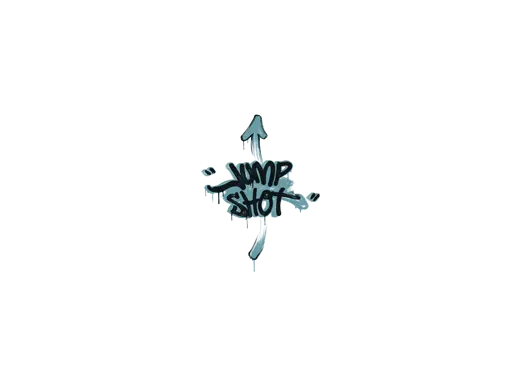 Sealed Graffiti | Jump Shot (Wire Blue)