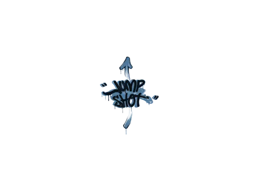 Sealed Graffiti | Jump Shot (Monarch Blue)