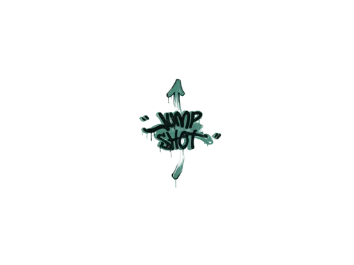 Sealed Graffiti | Jump Shot (Frog Green)