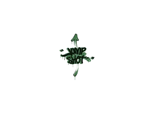 Sealed Graffiti | Jump Shot (Jungle Green)