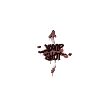 Sealed Graffiti | Jump Shot (Brick Red)