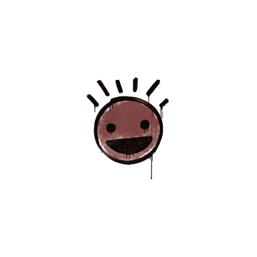 Sealed Graffiti | Still Happy (Brick Red)