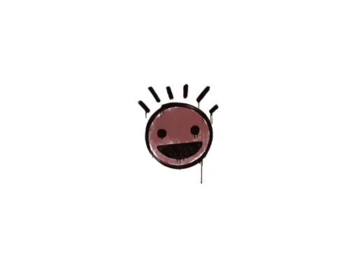 Sealed Graffiti | Still Happy (Brick Red)