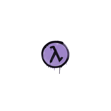 Sealed Graffiti | Lambda (Violent Violet)